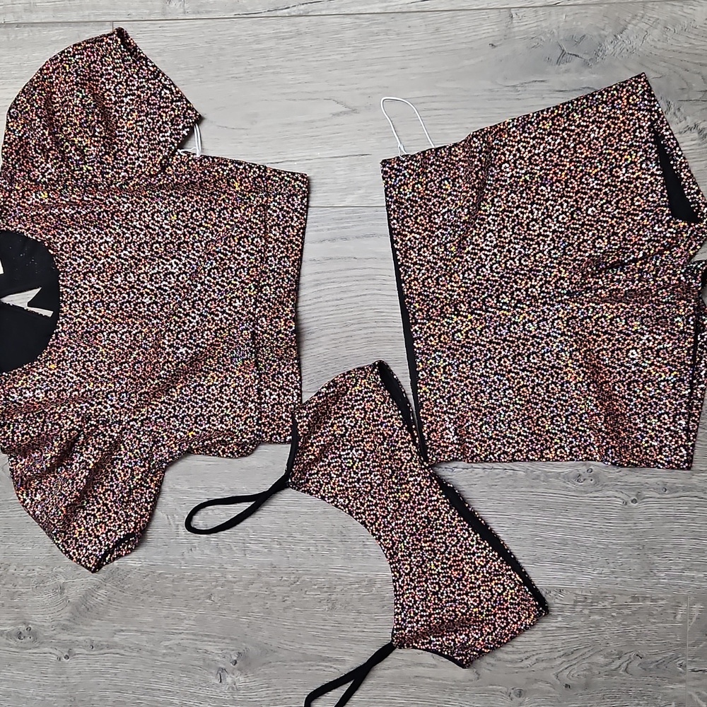 Sparkling Top And Short